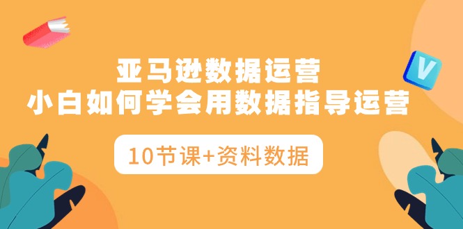 亚马逊运营秘籍：小白如何学会用数据指导运营，让你告别盲目决策（10节课+资料数据）-赚米吧