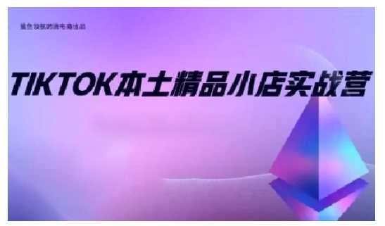 TikTok本土精品小店出海实战营，从入门到高阶，不止0-1!-赚米吧